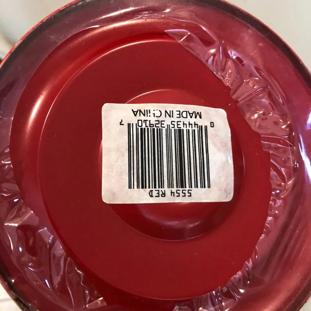 Kerosene OIL LANTERN red glass globe indoors outdoors hurricane WEATHERRITE NWT
